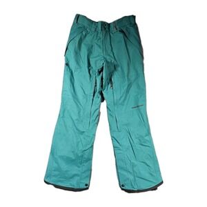 Homeschool Continuum Snowboarding Pants Green Mens Large Nylon